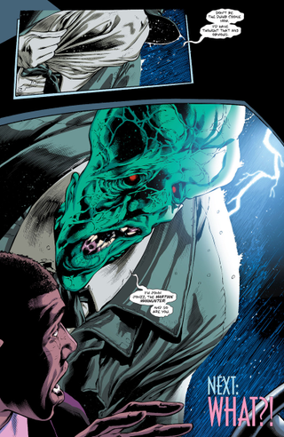 Illustration for article titled After a slow start, Martian Manhunter reveals an intriguing concept